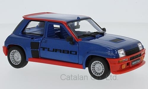 1/24 ルノー サンク ターボ メタリック ブルー Renault 5 Turbo