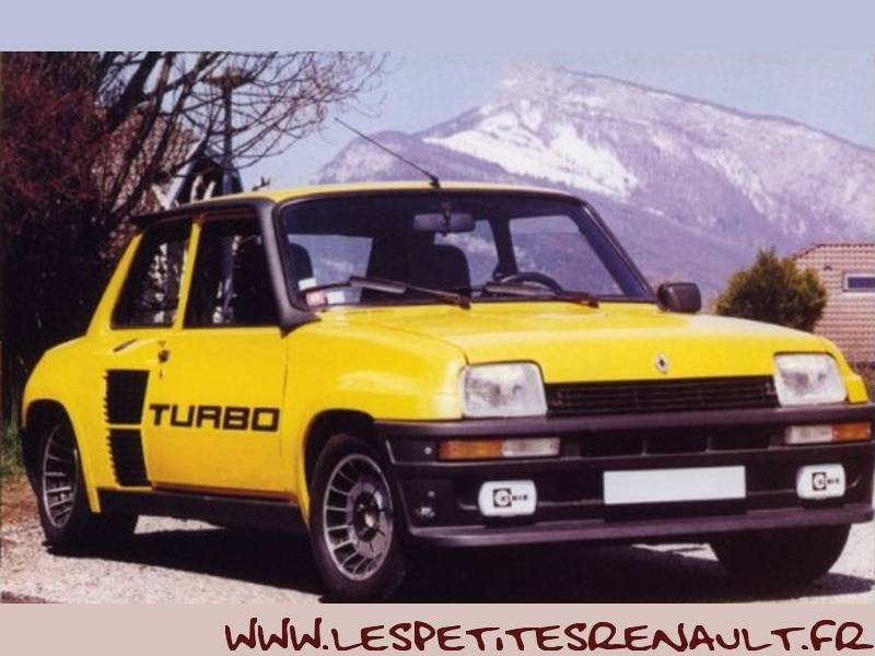 1/24 ルノー サンク ターボ イエロー 黄色 Yellow Renault 5