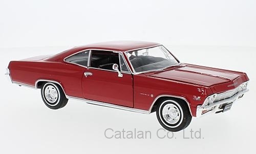 1/24 シボレー インパラ 赤 レッド Chevrolet Impala SS 396 1965 梱包