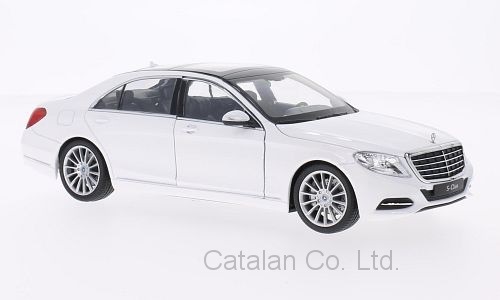 1/24 メルセデス ベンツ 白 ホワイト Mercedes S-Klasse W222 2013