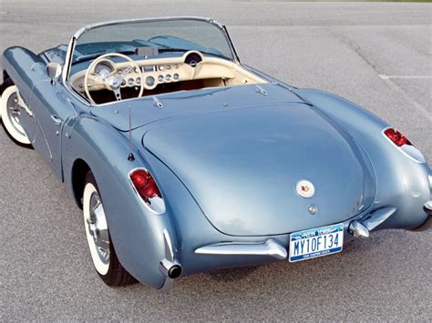 1955年型コルベット モデルカー 青 1955年型コルベット モデルカー 青 1955年型コルベット モデル
