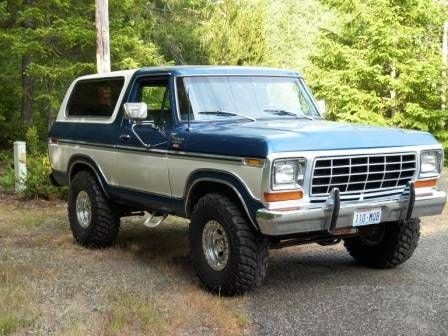 1/43 フォード ブロンコ Ford Bronco ブルー ホワイト 青 白 1978