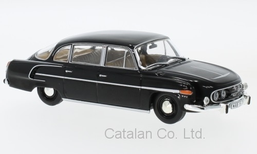 1/43 タトラ Tatra 603 black ブラック 黒 内装 ベージュ 1969 Abrex