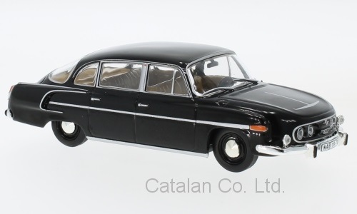 1/43 タトラ Tatra 603 black ブラック 黒 内装 ベージュ 1969 Abrex