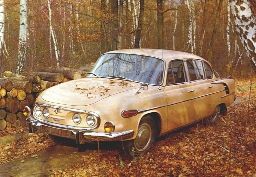 1/43 タトラ Tatra 603 yellow 黄色 イエロー 1969 Abrex チェコ