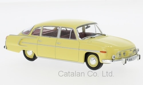 1/43 タトラ Tatra 603 yellow 黄色 イエロー 1969 Abrex チェコ