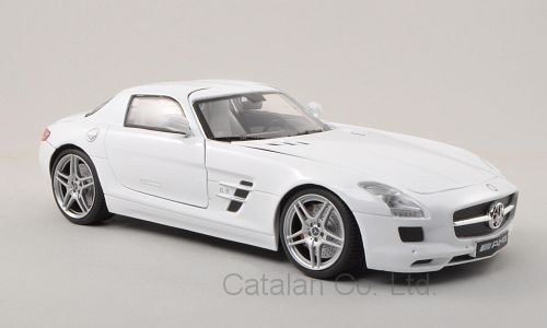 1/43 メルセデス Mercedes SLS AMG C197 white 白 ホワイト Motormax