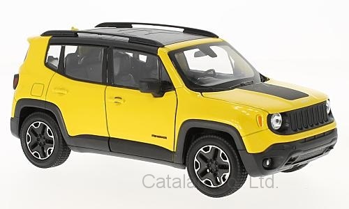 1/24 ジープ レネゲード トレイルホーク 黄色 イエロー Jeep Renegade