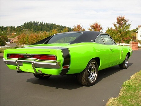 1/18 ダッジ チャレンジャー グリーン ブラック Dodge Charger R/T