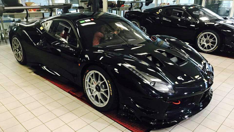 フェラーリー チャレンジ Black 1/43 1/43 フェラーリー チャレンジ Black 黒 ブラック Ferrari 488