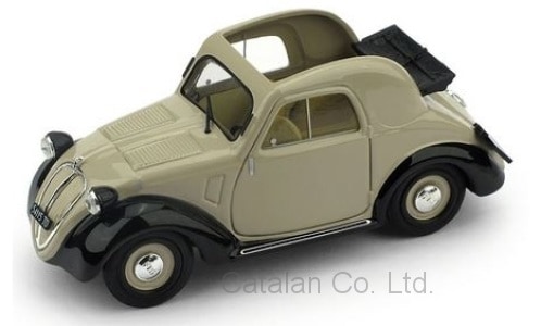 1/43 フィアット 1st シリーズ ベージュ ブラック Fiat 500A 1.Serie
