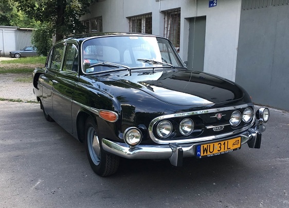 1/18 タトラ 黒 ブラック Tatra 603 black 1969 BoS-Models 梱包サイズ