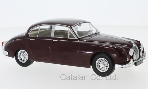 1/24 㥬 ޡ Jaguar MK II dark  å red 1960 WhiteBox 񥵥80