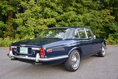 JAGUAR ジャガー XJ 1/43 ダークブルー 1/43 ジャガー マーク? Jaguar