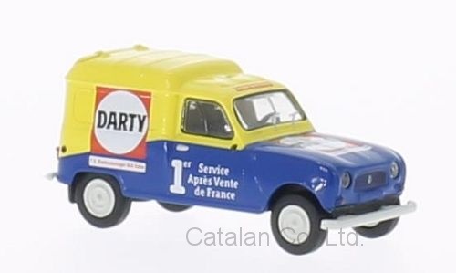 1/87 ルノー キャトル フルゴネット Renault R4 Fourgonnette Brekina