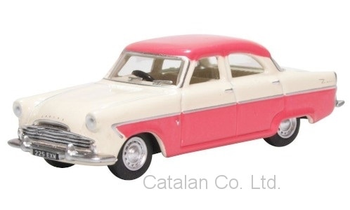 1/76 フォード ゾディアック Ford Zodiac MkII 白 ピンク white pink