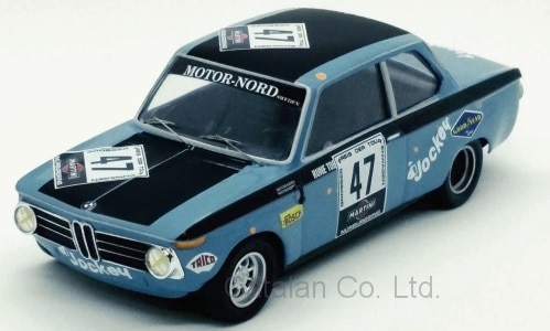 1/43 BMW 2002 ti No.47 ˥֥륯 Nurburgring 1971 R.Tobiasson A.Persson Trofeu 60