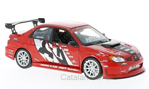 1/24 スバル インプレッサ パフォーマンス 赤 レッド Subaru Impreza