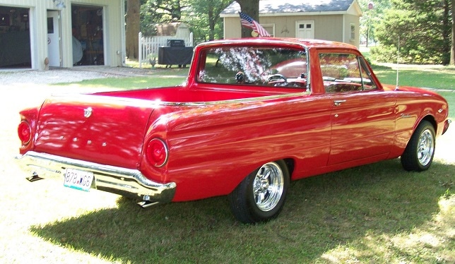 1/24 フォード ランチェロ 赤 レッド Ford Ranchero red 1960
