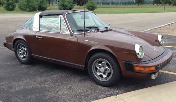 1/87 ポルシェ タルガ 茶色 ブラウン Porsche 911 G targa brown 1976