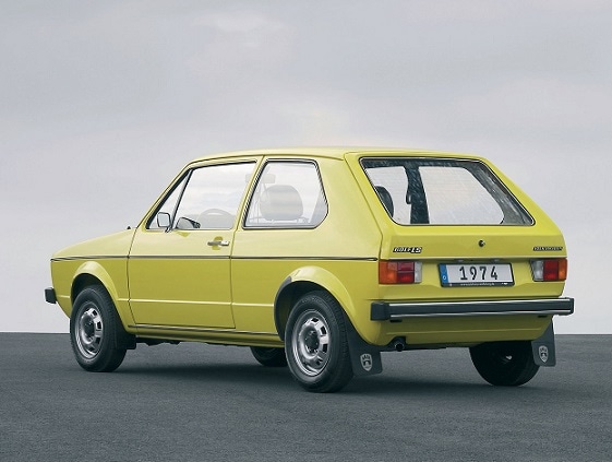 1/87 フォルクスワーゲン ゴルフ 黄色 イエロー VW Golf I yellow 1974