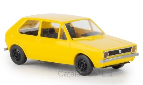 1/87 フォルクスワーゲン ゴルフ 黄色 イエロー VW Golf I yellow 1974