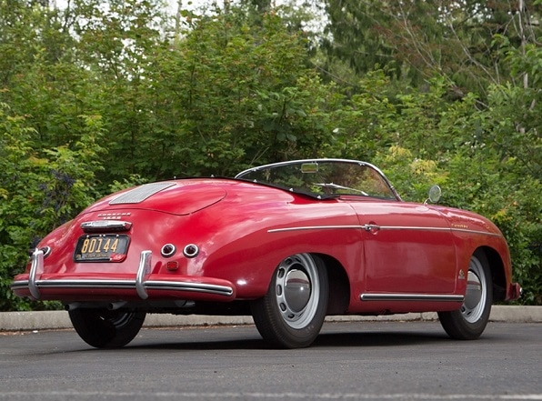 1/43 ポルシェ レッド 赤 Porsche 356 Speedster dark red 1952