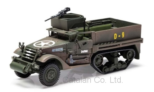 1/50 ѥĥ ϡեȥå Panzer M3 A1 Half-track green 41st Armoured Infantry Armoured Division Ѽ Corgi 񥵥60