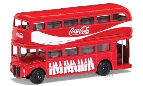 1/36 ɥ 󳬷ƥХ Х  ɥޥ AEC Routemaster London Bus red Coca Cola Corgi 񥵥60