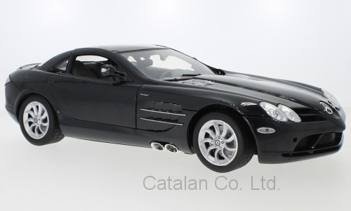 륻ǥ ޥ顼 ᥿å ֥å Mercedes McLaren SLR metalic black 2005 Motormax 񥵥140