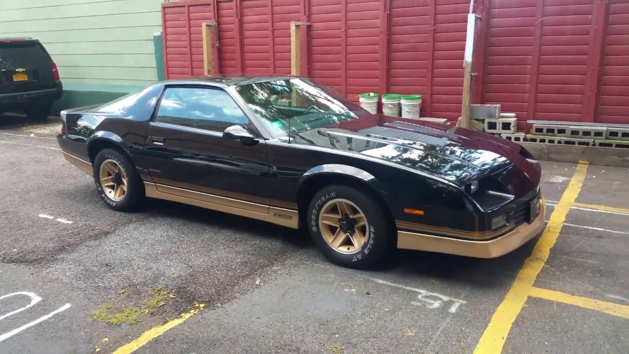 シボレー カマロ ブラック 黒 Chevrolet Camaro Z28 black 1985 Sun