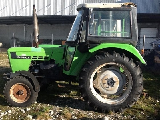 1/32 ドイツ 耕運機 ヴィンテージ トラクター 緑 グリーン