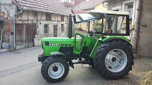 ジオラマ　ドイツDeutz D30 トラクター ジオラマ ドイツDeutz D30 トラクター