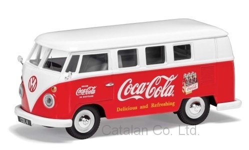 1/43 フォルクスワーゲン バス コカ・コーラ コカコーラ VW T1 red