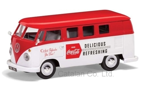 1/43 フォルクスワーゲン バス コカ・コーラ コカコーラ VW T1 red 