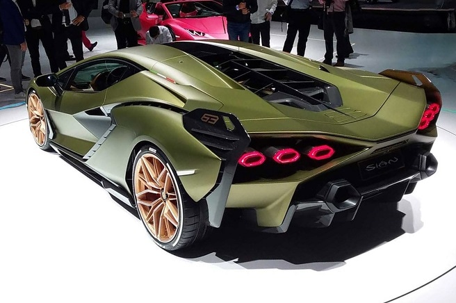 1/18 ランボルギーニ シアン オリーブ グリーン Lamborghini Sian FKP