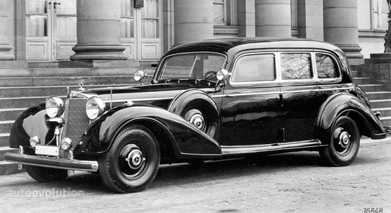 1/87 メルセデス ベンツ リムジン 黒 ブラック Mercedes 770 W150