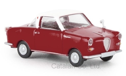 1/87 åӥ  å  Goggomobil Coupe dark red white 1:87 Brekina 񥵥60