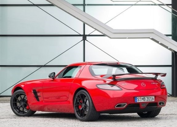 Mercedes-Benz SLS AMG ミニカー レッド 1/18 1/18 メルセデス ベンツ レッド 赤 Mercedes SLS AMG C197 metalic red