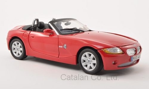 ミニカー ノレブ 1/18 BMW Z4 レッド