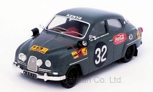 1/43  ե ꡼ Saab 96, RHD No.32 East African Safari Rally K.G.Mayers F.G.Potter 1:43 Trofeu 񥵥60