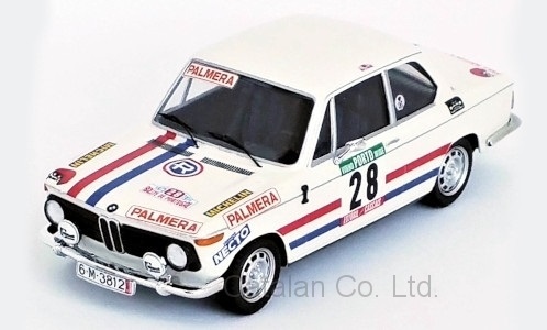 1/43 BMW 2002 ti No.28 ѥ ݥȥ ꡼ Palmera Rally WM Rally Portugal M.Etchebers 1:43 Trofeu 񥵥60