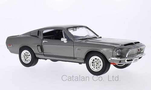 1/18 シェルビー ガンメタ GT 500KR Shelby GT-500KR metallic grey 
