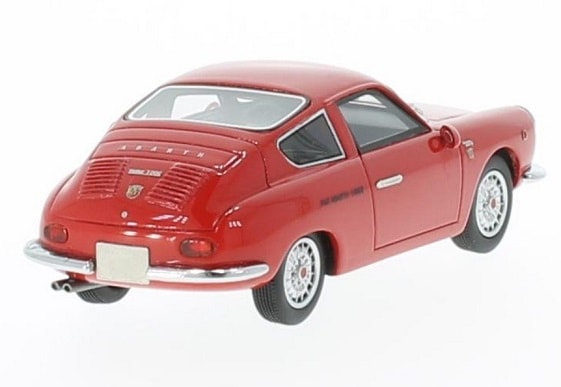 1/43 フィアット アバルト 赤 レッド Fiat Abarth 1000 GT