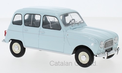 1/24 Ρ ȥ 忧 饤ȥ֥롼 Renault 4L light blue 1:24 WhiteBox  񥵥80