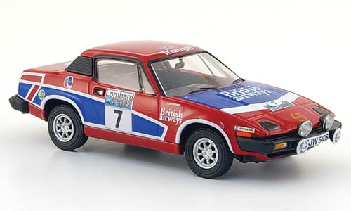 1/43 Triumph TR7 トライアンフ 1978 ラリー イングランド-ミニカーショップCATALAN