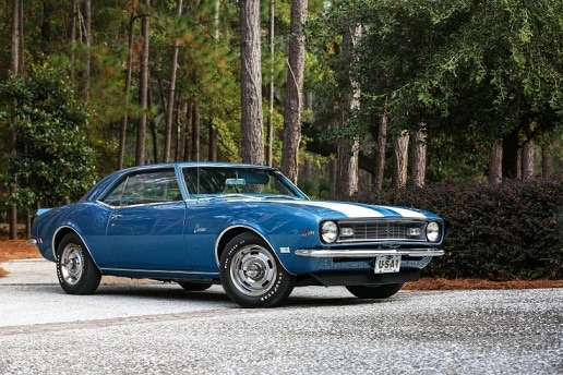 1/24 Chevrolet Camaro Z28 シボレー カマロ 1968 青 ブルー