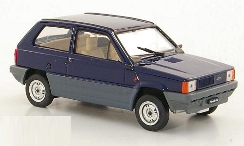 1/43 Fiat Panda 30 フィアット 紺 ダークブルー | ミニカー,車