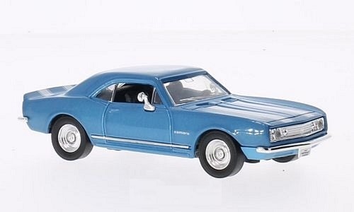 1/43 Chevrolet Camaro Z-28 シボレー カマロ 1967 Z28 青 | ミニカー