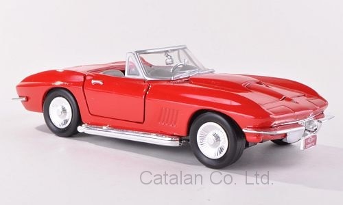 Ertl製 1/18 1967 シボレー コルベット スティングレイ ミニカー
